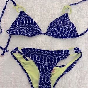 Victorias Secret strappy retro bikini